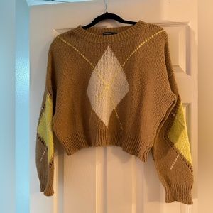 Stradivarius | knit geometric sweater